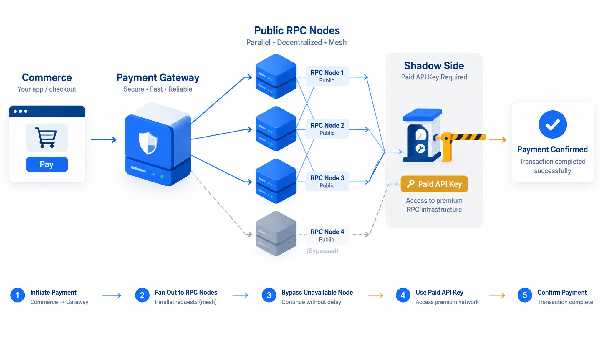 How to Confirm USDT or USDC Payments Without Depending on a Single Blockchain API