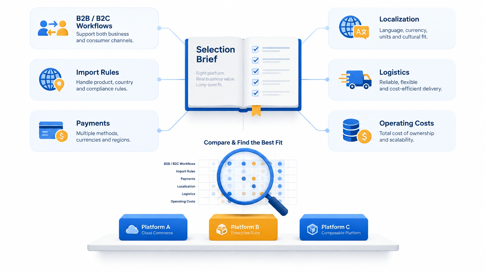Before Choosing an International E-Commerce Platform: A Brief That Prevents a Costly Misdeployment