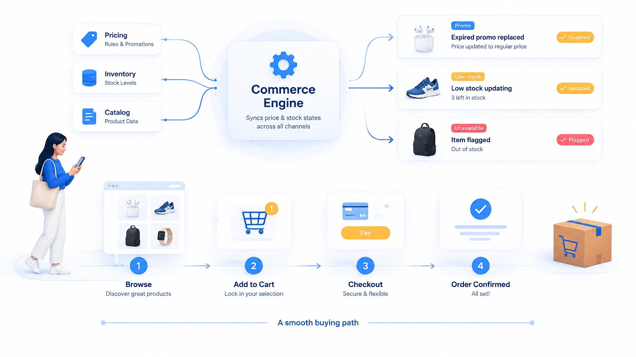 How to Prevent Outdated Promotional Prices or Stock States from Disrupting a Sale