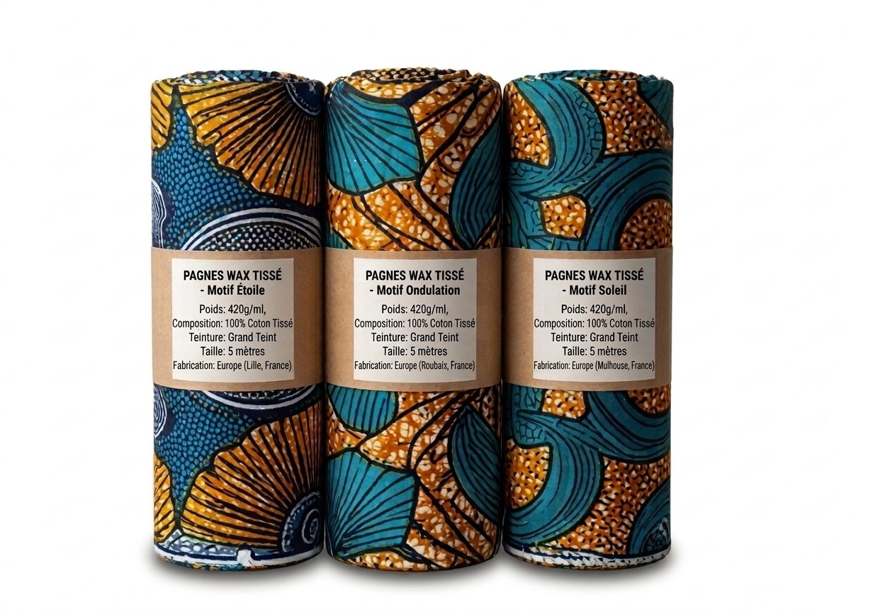 Pagne wax tissé