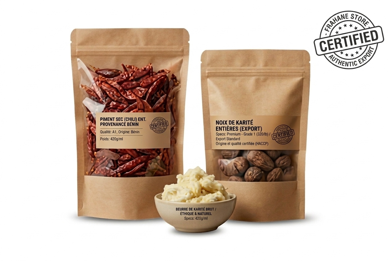 Piment sec & beurre de karité